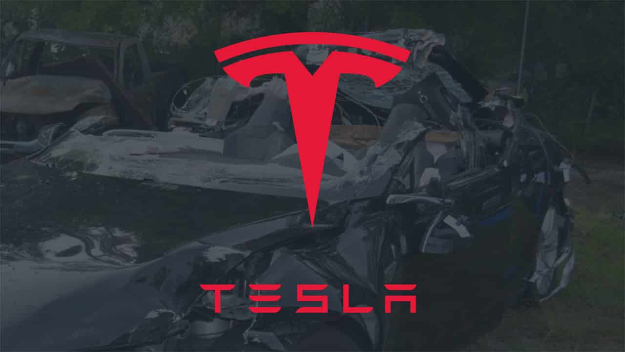 Tesla Car Accident Garners News Headlines