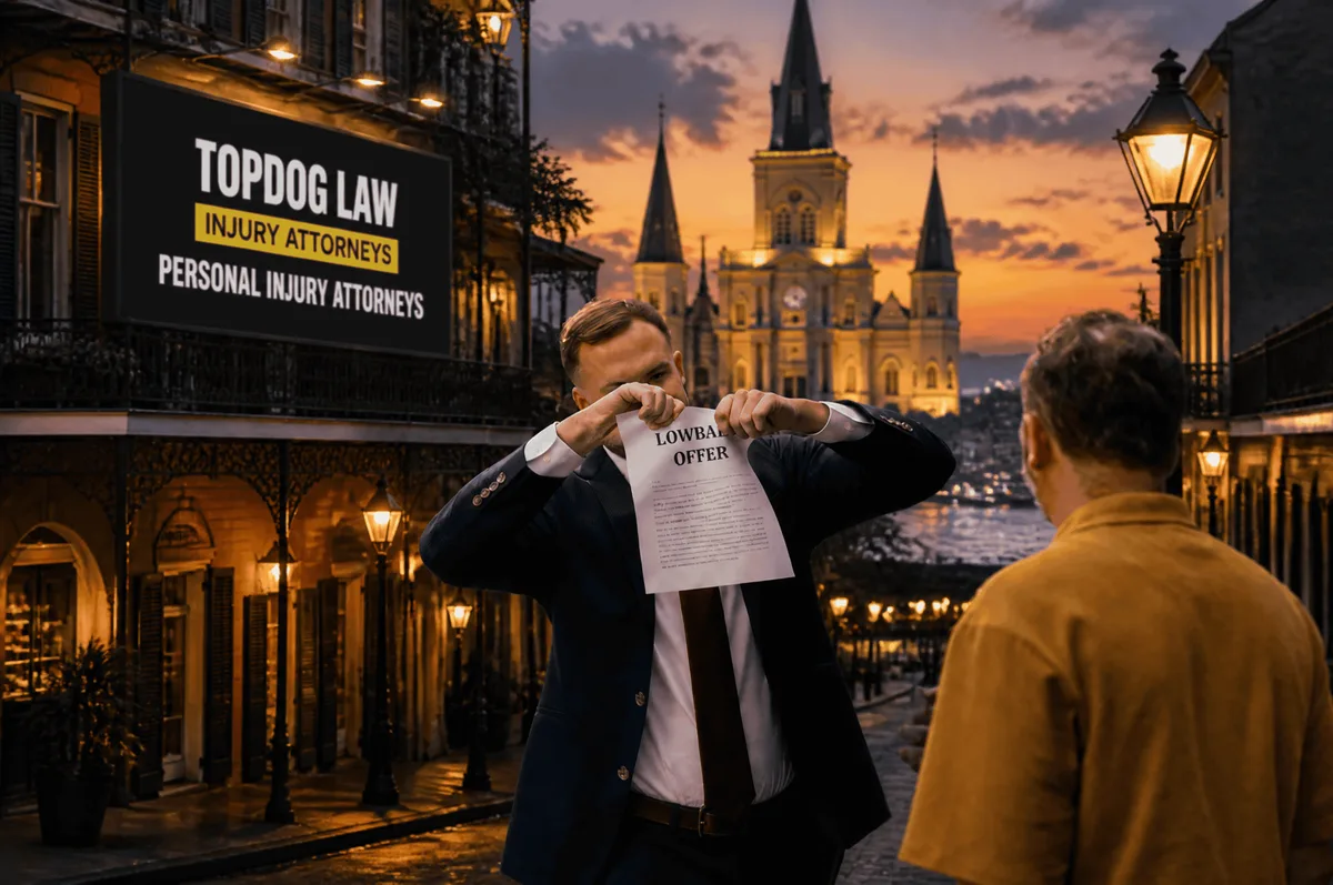 TopDog Law fighting for injury victims in New Orleans
