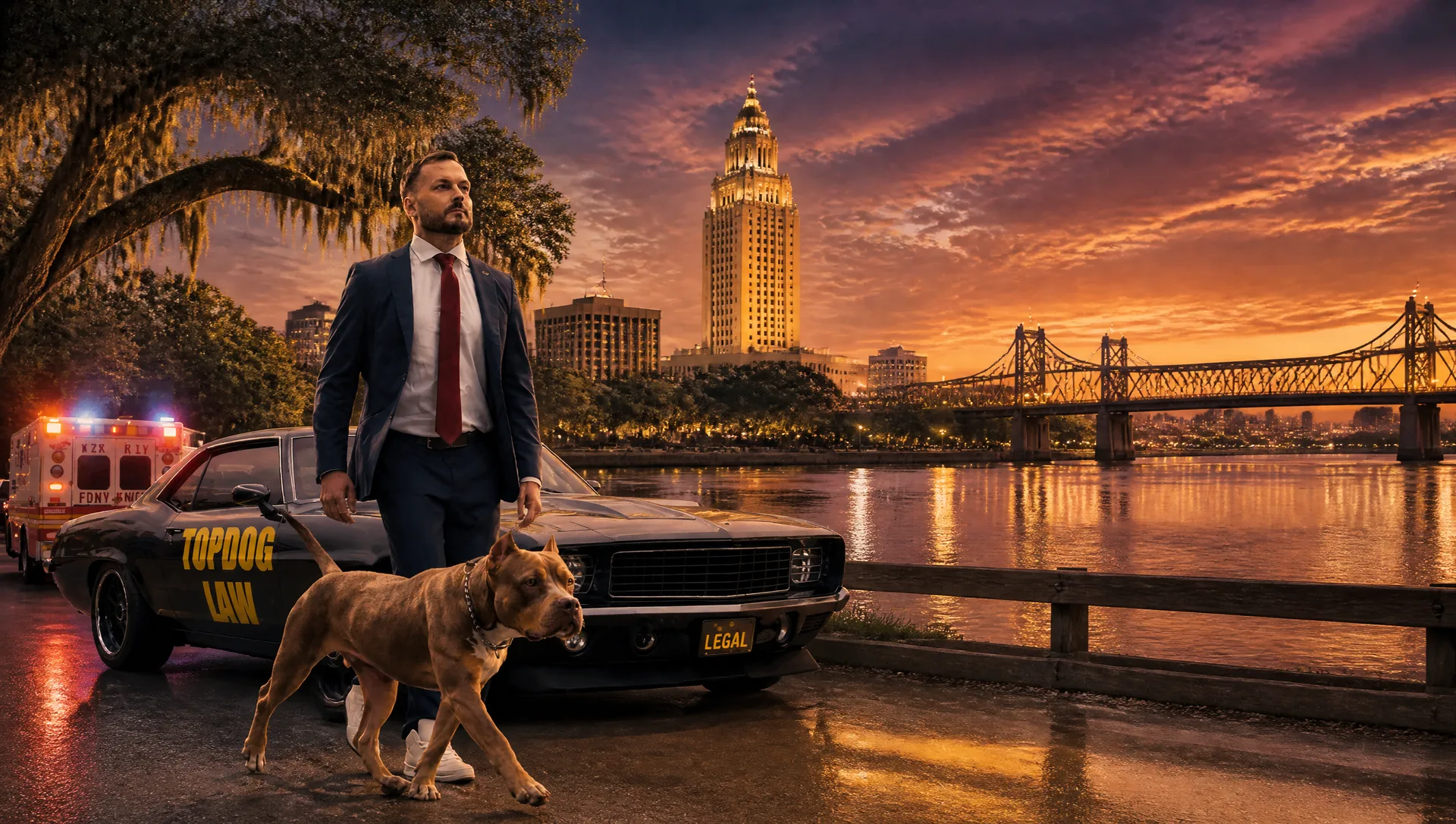 Baton Rouge Car Accident Lawyer | TopDog Law | Our Bark Has Bite